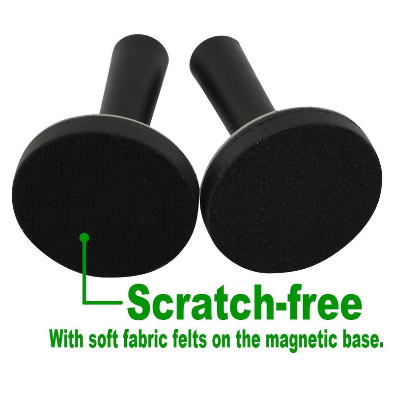 FOSHIO 6PCS Green Car Vinyl Wrap Magnet Holder Tints Tool Refrigerator Magnets - Image 3